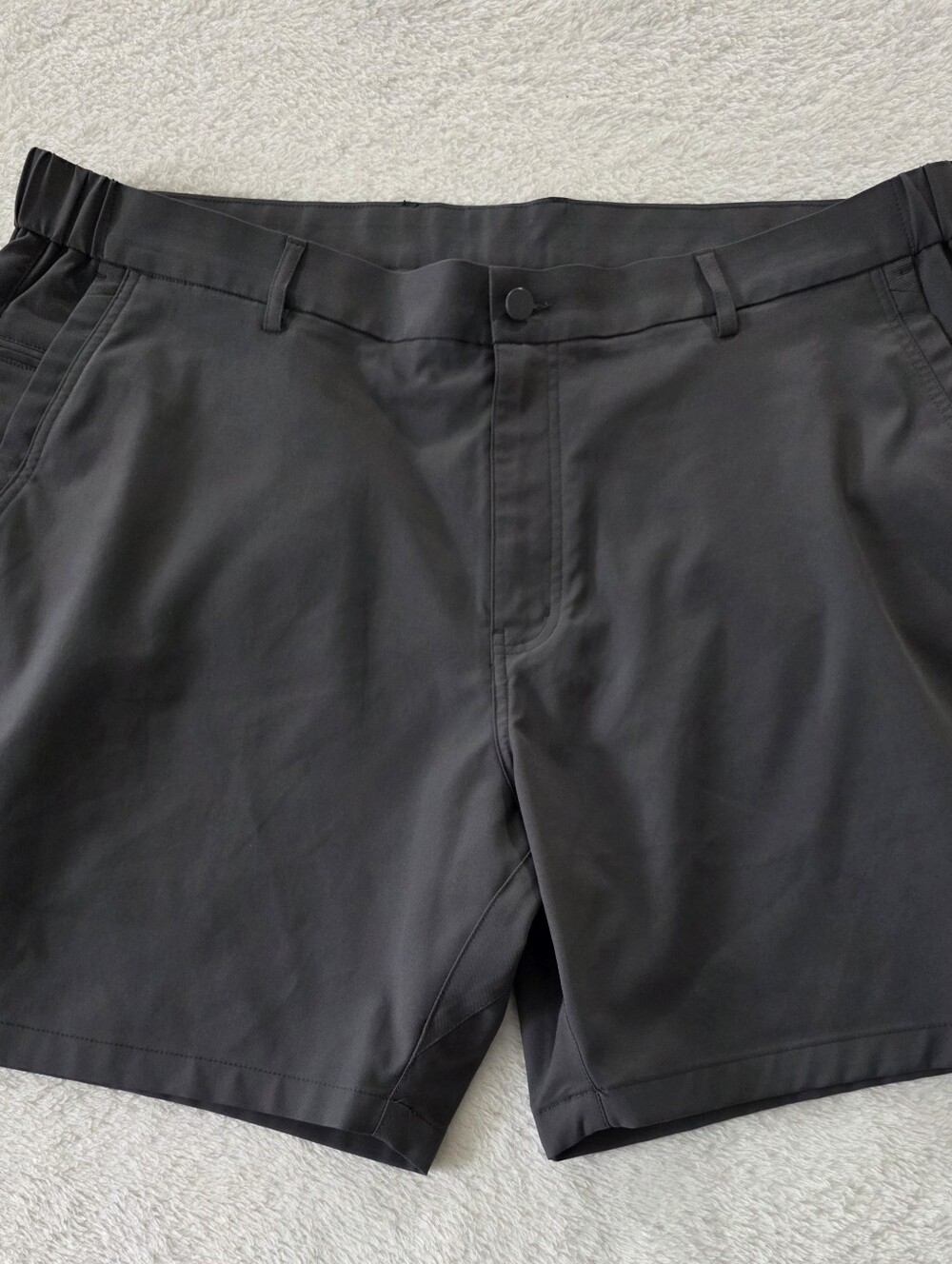 Jack Archer Jetsetter Shorts Mens 40 Charcoal Grey 7" Inseam Tech Performance